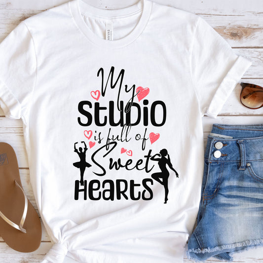 My Studio Is Full Of Sweethearts Dance T-Shirt